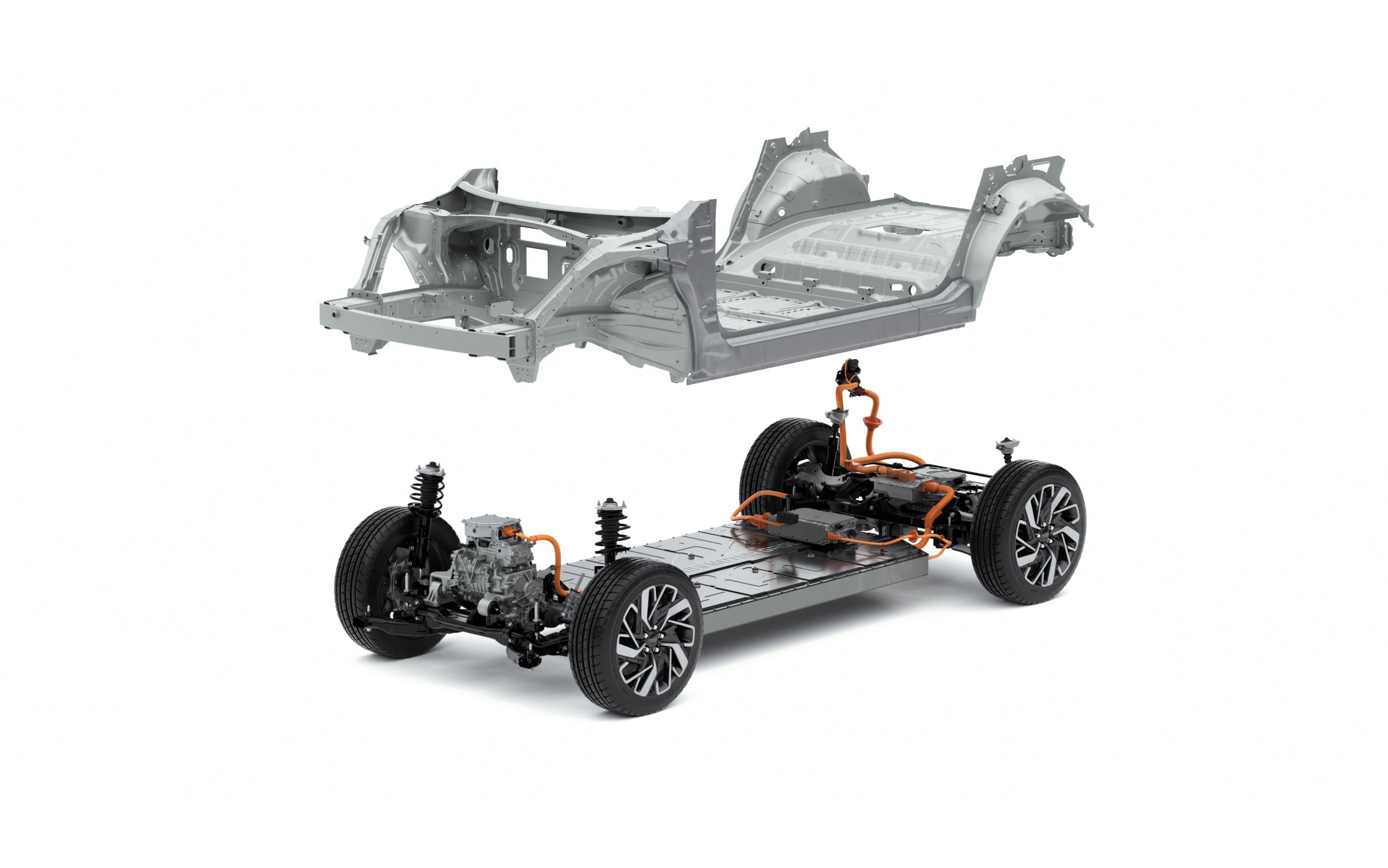 El IONIQ 9 está construido sobre la Hyundai Electric-Global Modular Platform (plataforma modular eléctrica global, E-GMP).