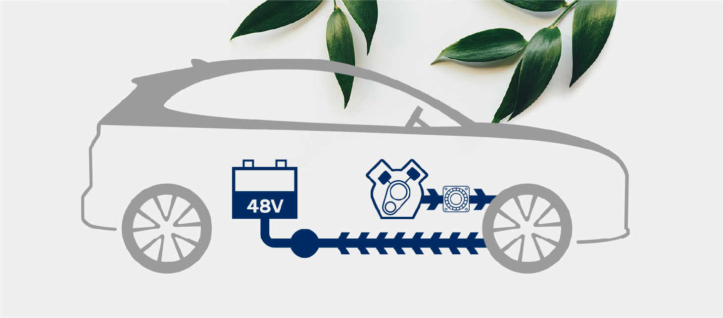 ¿Qué es un vehículo híbrido 48v? (MHEV)